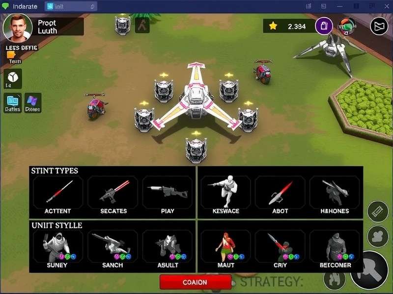 Delhi Star Craft Warriors Strategy Interface